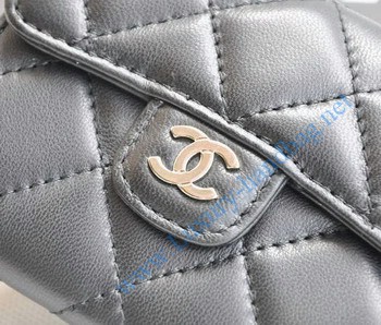 Chanel Lambskin Medium wallet 31505 black Chanel Lambskin Medium wallet 31505 black