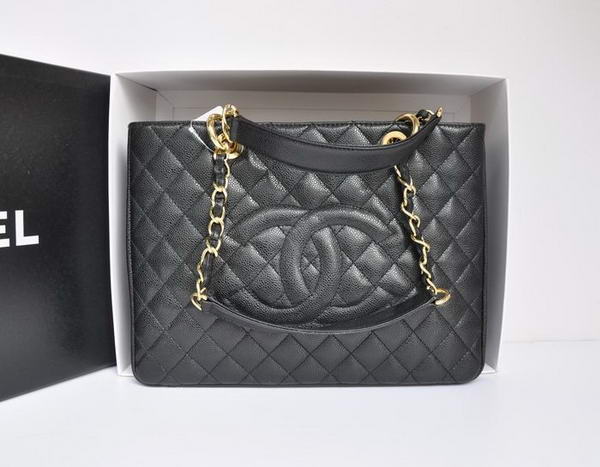 Chanel A50995 Original Caviar Leather Shoulder Bag Black Chanel A50995 Original Caviar Leather Shoulder Bag Black
