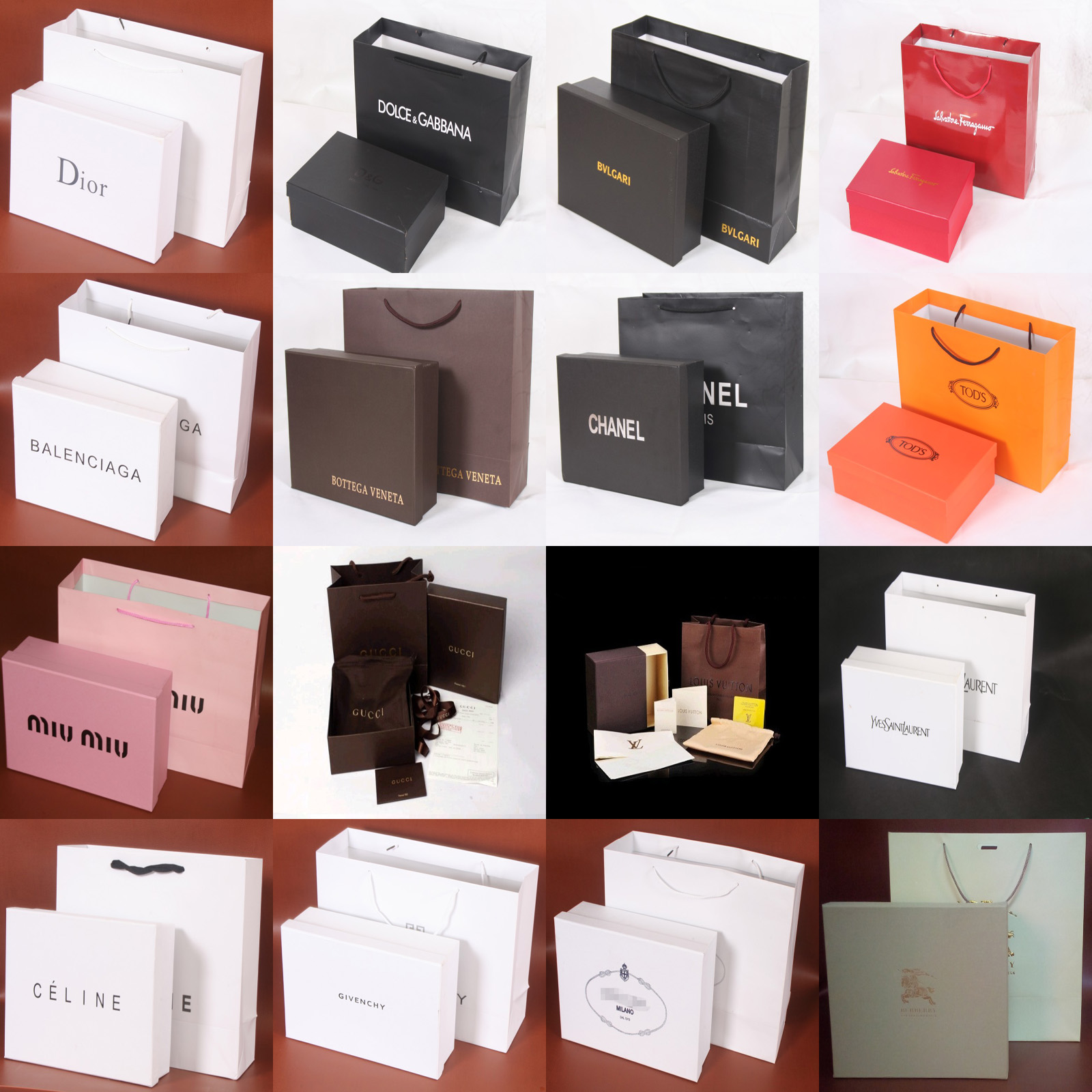 Luxury Bag & Shoes Package(Box,Paper Bag,Receipt) Luxury Bag & Shoes Package(Box,Paper Bag,Receipt)