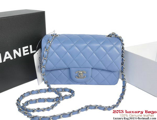 Chanel Classic Flap Bags Lavender Original Sheepskin Leather A1116 Silver