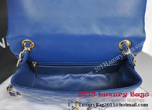 Chanel Classic Flap Bags Blue Original Patent Leather A1116 Gold Chanel Classic Flap Bags Blue Original Patent Leather A1116 Gold