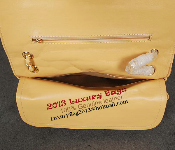 Chanel Classic Flap Bag 1113 Apricot Sheep Leather Gold Chanel Classic Flap Bag 1113 Apricot Sheep Leather Gold