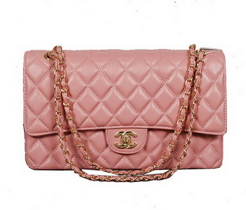 Chanel Classic Flap Bag 1113 Pink Sheep Leather Gold Chanel Classic Flap Bag 1113 Pink Sheep Leather Gold