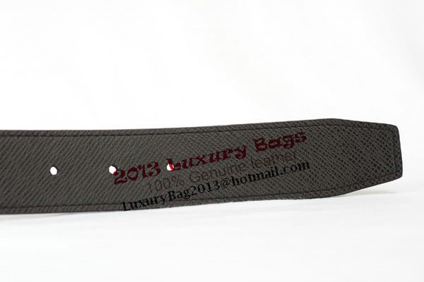 Louis Vuitton Brown Leather Belt LV2054 Louis Vuitton Brown Leather Belt LV2054