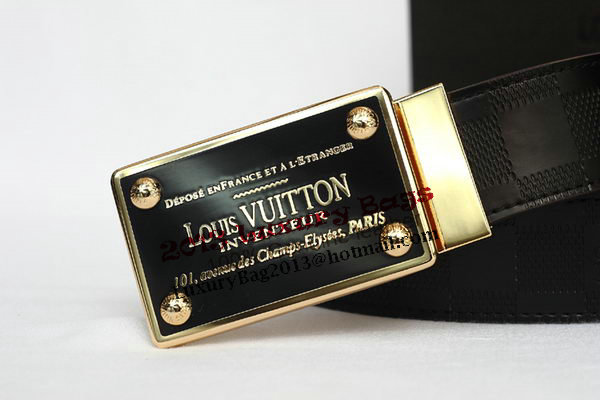 Louis Vuitton Brown Leather Belt LV2054 Louis Vuitton Brown Leather Belt LV2054