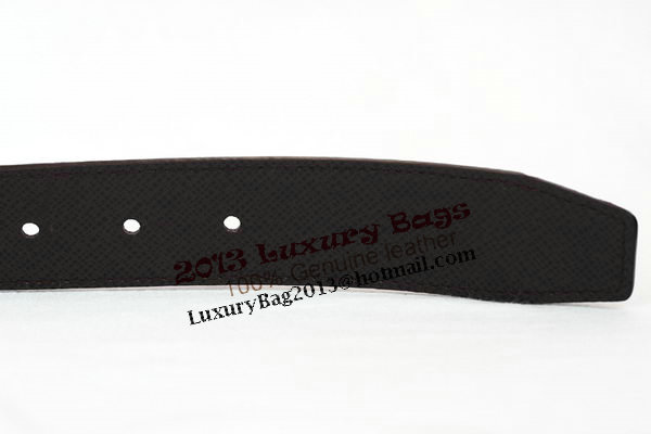 Louis Vuitton Brown Leather Belt LV2058 Louis Vuitton Brown Leather Belt LV2058