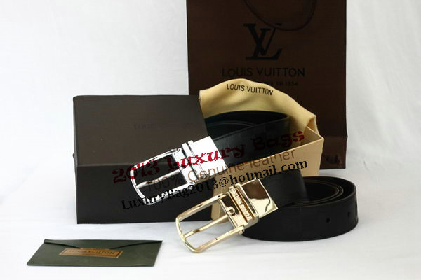 Louis Vuitton Brown Leather Belt LV2058 Louis Vuitton Brown Leather Belt LV2058