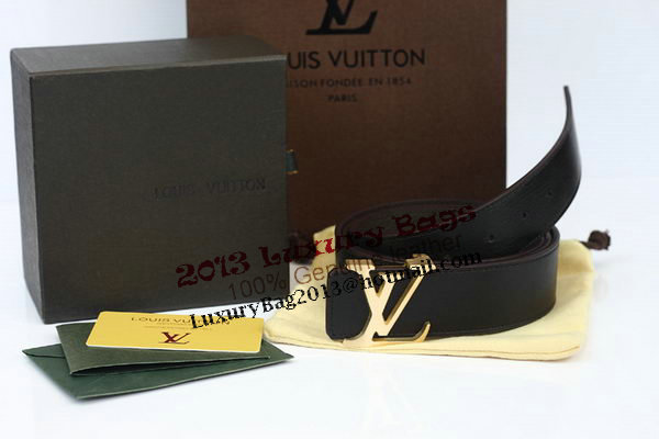Louis Vuitton Brown Leather Belt LV2060 Louis Vuitton Brown Leather Belt LV2060