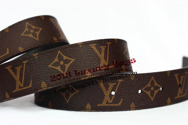 Louis Vuitton Monogram Canvas Belt LV2062 Louis Vuitton Monogram Canvas Belt LV2062
