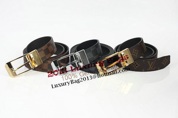Louis Vuitton Monogram Canvas Belt LV2063 Louis Vuitton Monogram Canvas Belt LV2063
