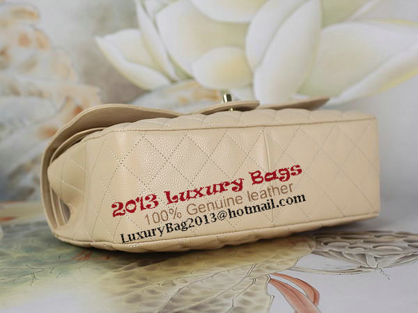 Chanel Classic Flap Bag 1113 Apricot Original Cannage Pattern Leather Gold Chanel Classic Flap Bag 1113 Apricot Original Cannage Pattern Leather Gold