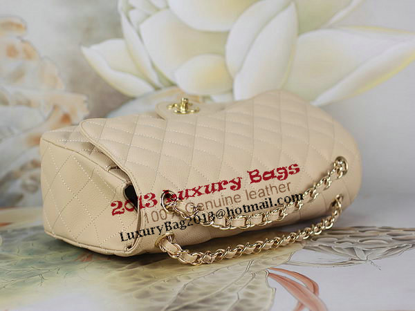 Chanel Classic Flap Bag 1113 Apricot Original Cannage Pattern Leather Gold Chanel Classic Flap Bag 1113 Apricot Original Cannage Pattern Leather Gold