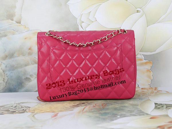 Chanel Classic Flap Bag 1113 Rose Original Cannage Pattern Leather Gold Chanel Classic Flap Bag 1113 Rose Original Cannage Pattern Leather Gold