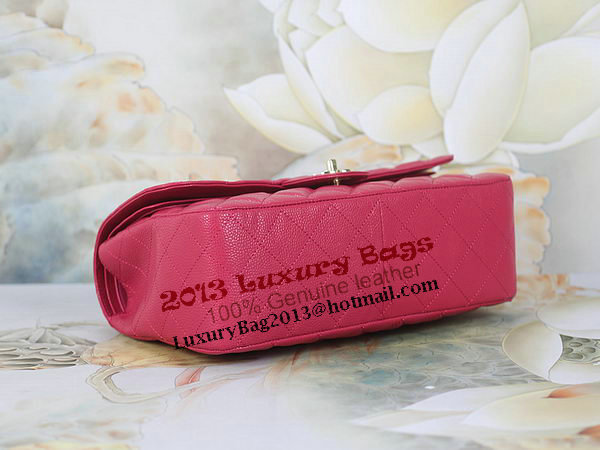 Chanel Classic Flap Bag 1113 Rose Original Cannage Pattern Leather Gold Chanel Classic Flap Bag 1113 Rose Original Cannage Pattern Leather Gold