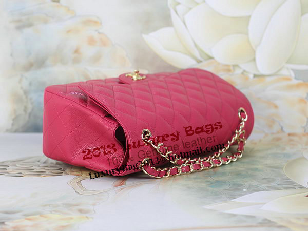 Chanel Classic Flap Bag 1113 Rose Original Cannage Pattern Leather Gold Chanel Classic Flap Bag 1113 Rose Original Cannage Pattern Leather Gold