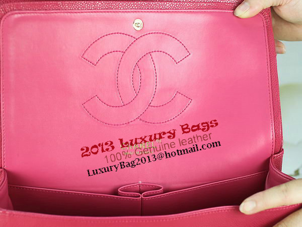 Chanel Classic Flap Bag 1113 Rose Original Cannage Pattern Leather Gold Chanel Classic Flap Bag 1113 Rose Original Cannage Pattern Leather Gold