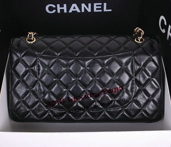 Chanel Classic Flap Bag 1113 Black Sheepskin Leather Chanel Classic Flap Bag 1113 Black Sheepskin Leather