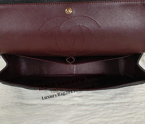 Chanel Classic Flap Bag 1113 Black Original Cannage Pattern Leather Gold Chanel Classic Flap Bag 1113 Black Original Cannage Pattern Leather Gold
