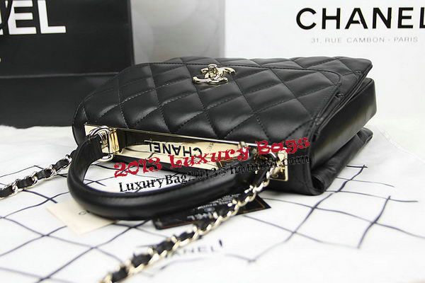 Chanel Classic Top Flap Bag Original Sheepskin Leather CHA92236 Black Chanel Classic Top Flap Bag Original Sheepskin Leather CHA92236 Black