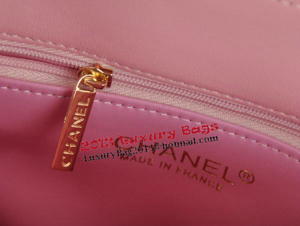 Chanel Classic Top Handle Bag Original Sheepskin Leather CHA92236 Pink Chanel Classic Top Handle Bag Original Sheepskin Leather CHA92236 Pink