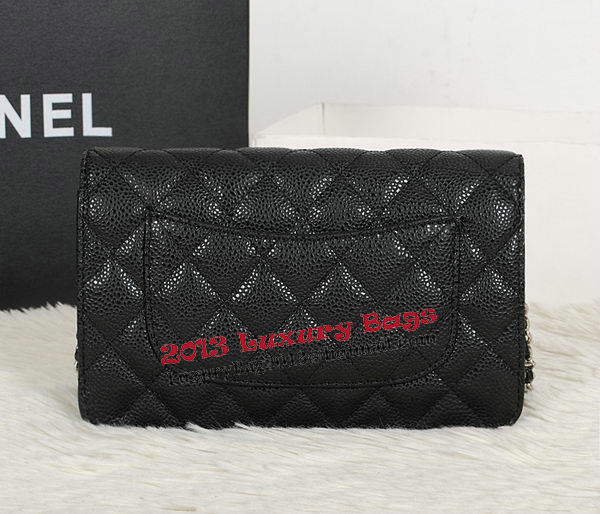 Chanel CHA33814 Original Cannage Leather mini Flap Bag Black Chanel CHA33814 Original Cannage Leather mini Flap Bag Black