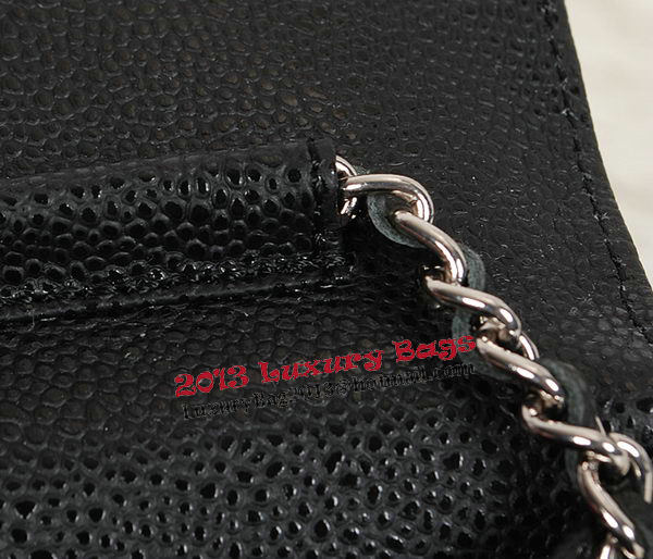 Chanel CHA33814 Original Cannage Leather mini Flap Bag Black Chanel CHA33814 Original Cannage Leather mini Flap Bag Black