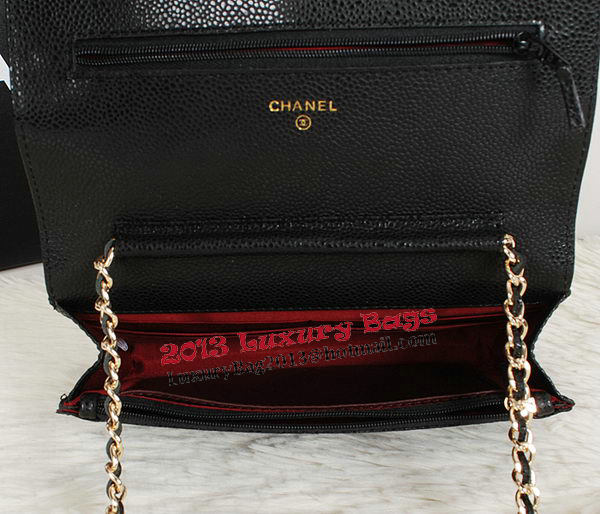 Chanel CHA33814 Original Cannage Leather mini Flap Bag Black Chanel CHA33814 Original Cannage Leather mini Flap Bag Black