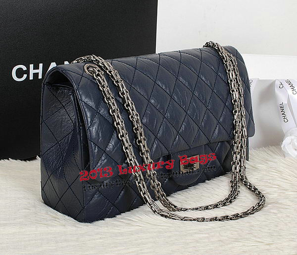 Chanel Classic Flap Shoulder Bags A226 Blue Original Sheep Leather Chanel Classic Flap Shoulder Bags A226 Blue Original Sheep Leather