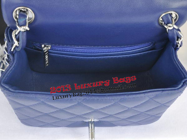 Chanel mini Classic Flap Bag Royal Original Sheekskin CHA1115 Silver Chanel mini Classic Flap Bag Royal Original Sheekskin CHA1115 Silver