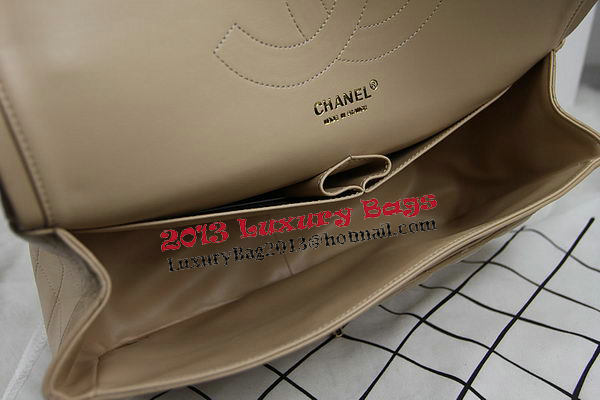 Chanel Classic Flap Bag Apricot Original Leather CF1113 Gold Chanel Classic Flap Bag Apricot Original Leather CF1113 Gold