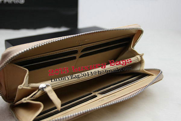 Chanel Matelasse Zip Around Wallet Cannage Pattern A50097 Apricot Chanel Matelasse Zip Around Wallet Cannage Pattern A50097 Apricot