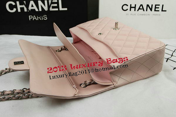 Chanel Classic Flap Bag Beige Original Leather CF1113 Silver Chanel Classic Flap Bag Beige Original Leather CF1113 Silver
