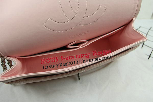 Chanel Classic Flap Bag Beige Original Leather CF1113 Silver Chanel Classic Flap Bag Beige Original Leather CF1113 Silver