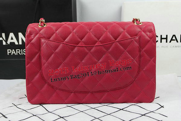 Chanel Classic Flap Bag Rose Cannage Pattern CF1113 Gold Chanel Classic Flap Bag Rose Cannage Pattern CF1113 Gold