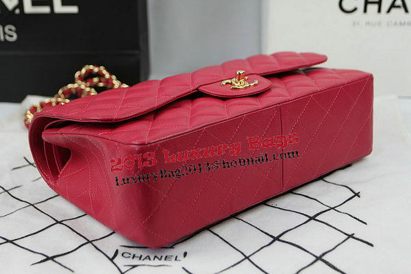 Chanel Classic Flap Bag Rose Cannage Pattern CF1113 Gold Chanel Classic Flap Bag Rose Cannage Pattern CF1113 Gold