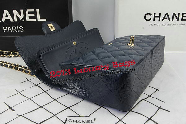 Chanel Classic Flap Bag Royal Cannage Pattern CF1113 Gold Chanel Classic Flap Bag Royal Cannage Pattern CF1113 Gold