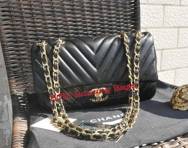 Chanel Classic Flap Bag Sheepskin Leather A92516 Black Chanel Classic Flap Bag Sheepskin Leather A92516 Black