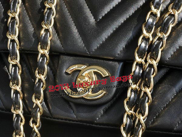 Chanel Classic Flap Bag Sheepskin Leather A92516 Black Chanel Classic Flap Bag Sheepskin Leather A92516 Black