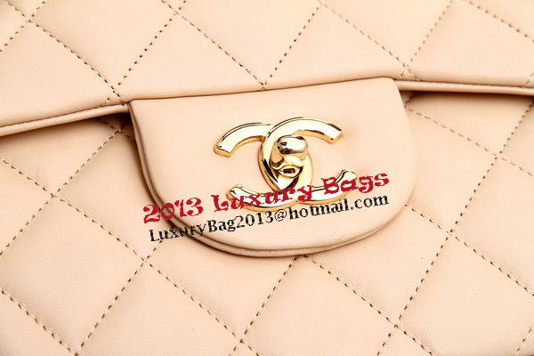 Chanel Jumbo Double Flaps Bags Original Lambskin Leather A36097 Apricot Chanel Jumbo Double Flaps Bags Original Lambskin Leather A36097 Apricot