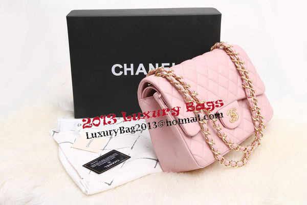Chanel Jumbo Double Flaps Bags Original Lambskin Leather A36097 Pink Chanel Jumbo Double Flaps Bags Original Lambskin Leather A36097 Pink