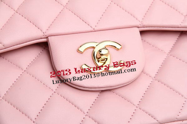 Chanel Jumbo Double Flaps Bags Original Lambskin Leather A36097 Pink Chanel Jumbo Double Flaps Bags Original Lambskin Leather A36097 Pink