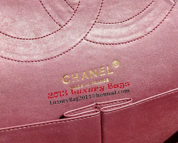 Chanel Glazed Crackled Leather Classic Flap Bag A30227 Black Chanel Glazed Crackled Leather Classic Flap Bag A30227 Black