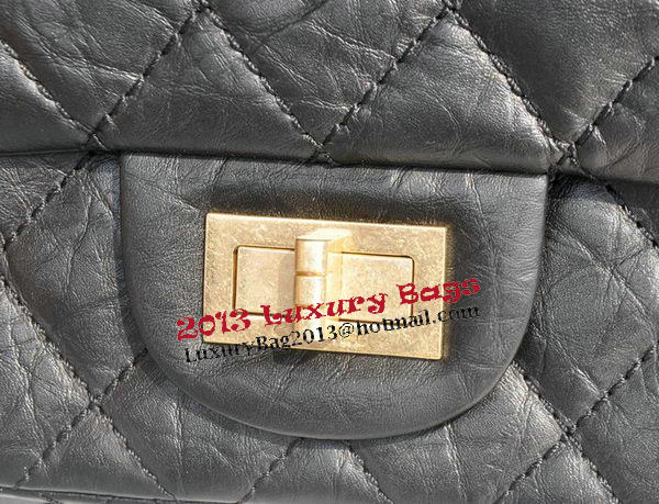 Chanel Glazed Crackled Leather Classic Flap Bag A30227 Black Chanel Glazed Crackled Leather Classic Flap Bag A30227 Black
