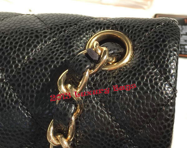 Chanel Classic Flap Bags black Original Cannage Patterns A1116 Gold Chanel Classic Flap Bags black Original Cannage Patterns A1116 Gold