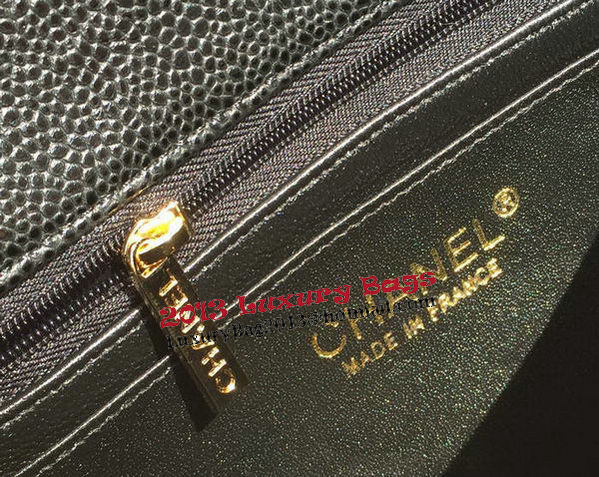 Chanel Classic Flap Bags black Original Cannage Patterns A1116 Gold Chanel Classic Flap Bags black Original Cannage Patterns A1116 Gold