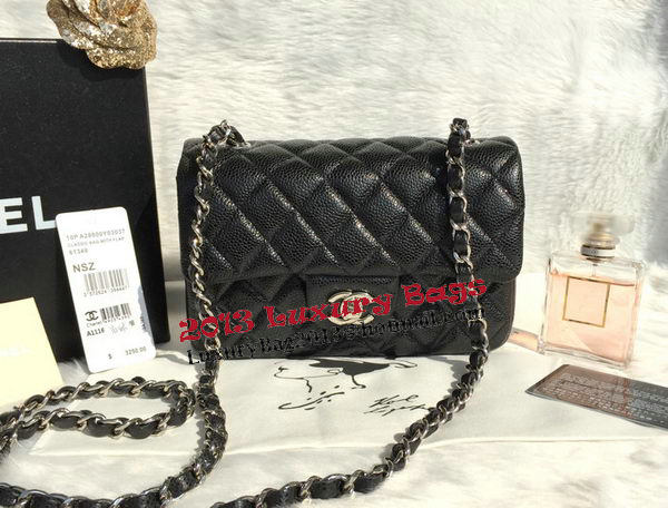 Chanel Classic Flap Bags black Original Cannage Patterns A1116 Silver Chanel Classic Flap Bags black Original Cannage Patterns A1116 Silver