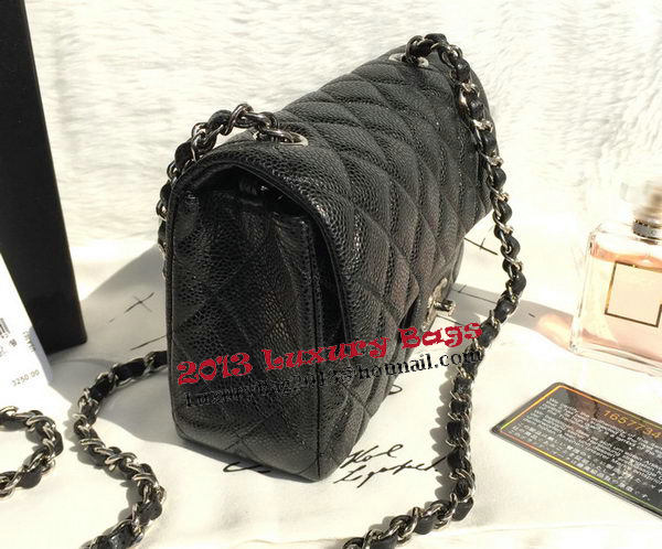 Chanel Classic Flap Bags black Original Cannage Patterns A1116 Silver Chanel Classic Flap Bags black Original Cannage Patterns A1116 Silver