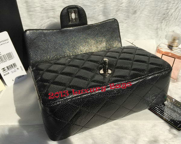 Chanel Classic Flap Bags black Original Cannage Patterns A1116 Silver Chanel Classic Flap Bags black Original Cannage Patterns A1116 Silver