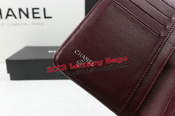 Chanel Matelasse Bi-Fold Wallet Black Original Cannage Pattern A48667 Silver Chanel Matelasse Bi-Fold Wallet Black Original Cannage Pattern A48667 Silver