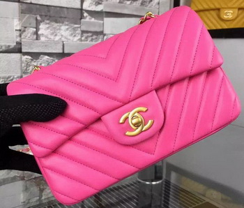 Chanel mini Classic Flap Bag Rose Original Sheepskin Chevron Leather CHA5500 Gold Chanel mini Classic Flap Bag Rose Original Sheepskin Chevron Leather CHA5500 Gold